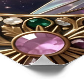 Drie witte hanen. poster (Hoek)