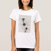 Drie witte kloonbloemen t-shirt (Voorkant)