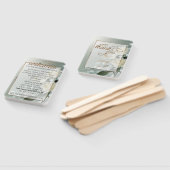 Drie witte rozen/gouden trim handwaaier (Niet-gemonteerd)