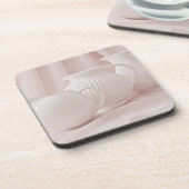 Drie witte steekproeven - Onderzetters (Linkerzijde)