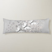 Drie witte vlinders lichaamskussen (Voorkant)