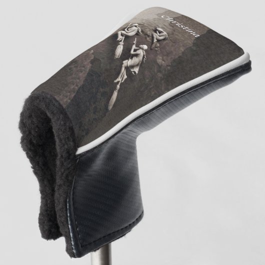 Drie Witte Witte Witte Witte Witte Witte Witte Wi Golfheadcover (3/4 voorkant)