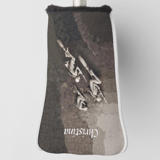 Drie  Witte Witte Witte Witte Witte Witte Witte Wi Golfheadcover (Draai 90)