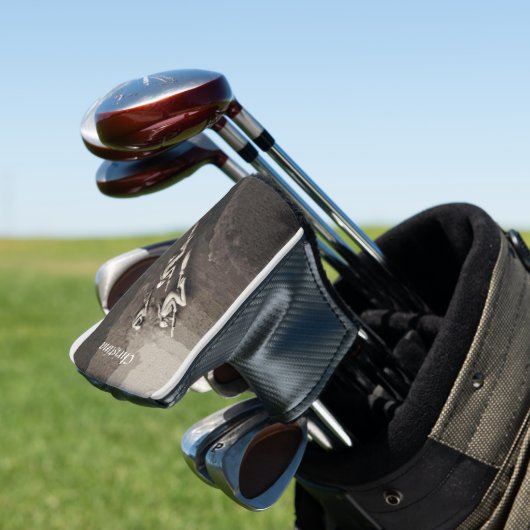 Drie  Witte Witte Witte Witte Witte Witte Witte Wi Golfheadcover (Insitu)