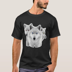 Drie witte wolven t-shirt