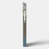 Drie witte zeegarren die over het water vliegen Case-Mate iPhone case (Achterkant / Links)