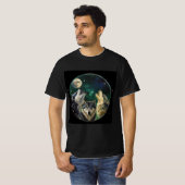 Drie Wolf Moon T-shirt 2024 (Voorkant volledig)