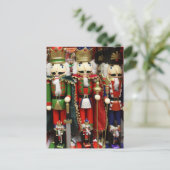 Drie wolkenkrakers - Nutkraker Soldaten Feestdagenkaart (Staand voorkant)