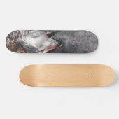 Drie Wolven Howling Persoonlijk Skateboard (Horizontaal)