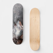 Drie Wolven Howling Persoonlijk Skateboard (Voorkant)