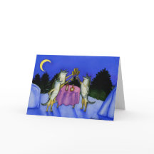 Drie Wolven in Sneeuw