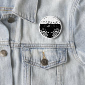 Drie woorden citaat-Dreams komen uit Ware Button (In situ)