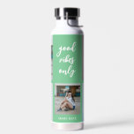 Drie woorden EDITABLE COLOR Water Flesje voor coll Waterfles<br><div class="desc">Bezoek onze winkel op www.berryberrysweet.com voor stijlvolle en moderne kantoorbenodigdheden en persoonlijke cadeaus.</div>