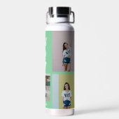 Drie woorden EDITABLE COLOR Water Flesje voor coll Waterfles (Achterkant)