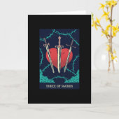 Drie woorden - Tarot Kaart Gift (Gele Bloem)