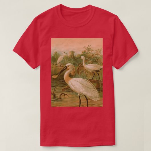 Drie woordvoerders die door de Marsh lopen T-shirt (Design voorkant)