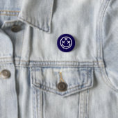 Drie X-Ogen Graffiti Glimlach Ronde Button 3,2 Cm (In situ)