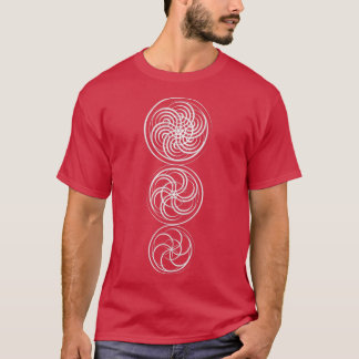 Drie Zaden van de Geometriesymbolen van het Leven T-shirt
