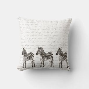 Drie Zebras Kussen