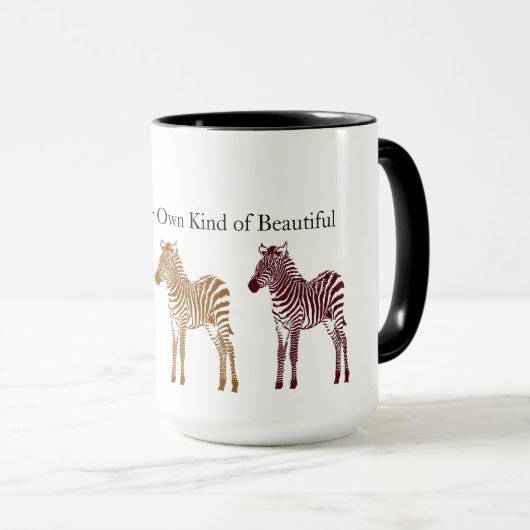 Drie Zebras Mok (Voorkant rechts)