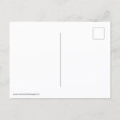 Drie zebra's schilderen briefkaart (Achterkant)