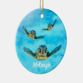 Drie Zee draaimolens Keramisch Ornament (Rechts)