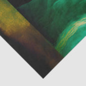 Drie Zeemeermin gevangen in een gouden Lijst Tissuepapier (Detail)