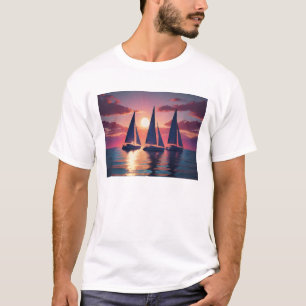 Drie zeilende Amigos T-shirt