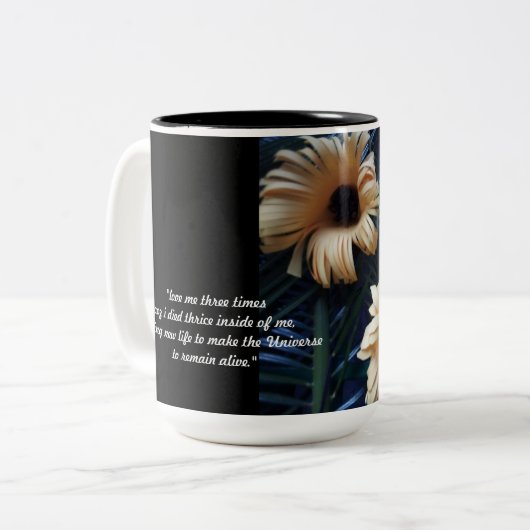 Drie zijn gekozen om van mok te houden (Voorkant links)