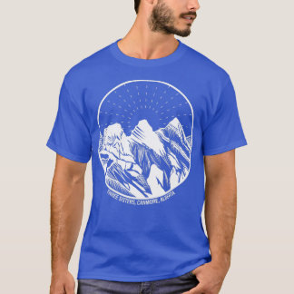 Drie zistergebergte Canmore Alberta Canada T-shirt