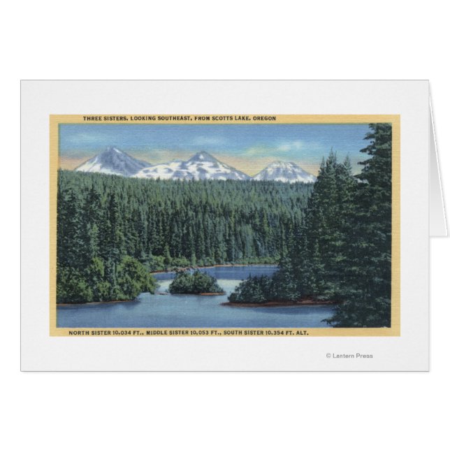 Drie Zisters bergen nabij buis OF van Scott (Voorkant Horizontaal)