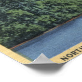 Drie Zisters bergen nabij buis OF van Scott Poster (Hoek)