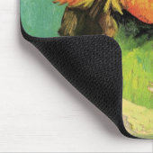 Drie zonnebloemen in een Vase door Vincent van Gog Muismat (Hoek)