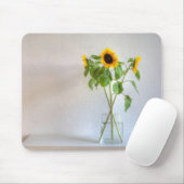 Drie zonnebloemen muismat (Met muis)