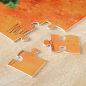 Drie zonnebloemen Puzle Painting Legpuzzel (Zijkant)