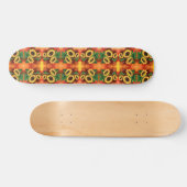 Drie zonnebloemen Schatbord Persoonlijk Skateboard (Horizontaal)