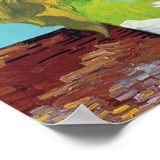 Drie zonnebloemen, Van Gogh Poster (Hoek)