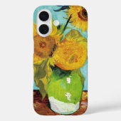 Drie zonnebloemen | Vincent van Gogh Case-Mate iPhone Case (Achterkant)