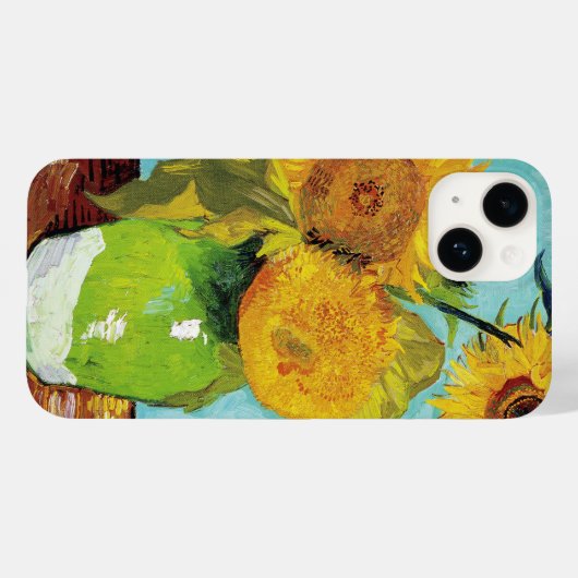 Drie Zonnebloemen | Vincent van Gogh Case-Mate iPhone Case (Achterkant (horizontaal))