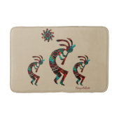 Drie Zuidwest Kokopelli Bath Mat (Voorkant)