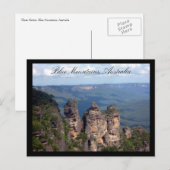 drie zussen bergen briefkaart (Voorkant / Achterkant)