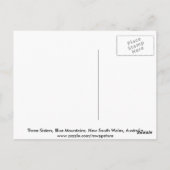 Drie zussen, Blue Mountains Briefkaart (Achterkant)