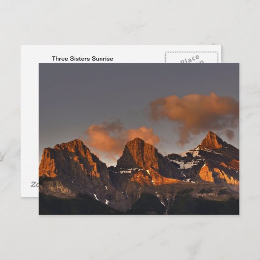 Drie zussen briefkaart (Voorkant / Achterkant)