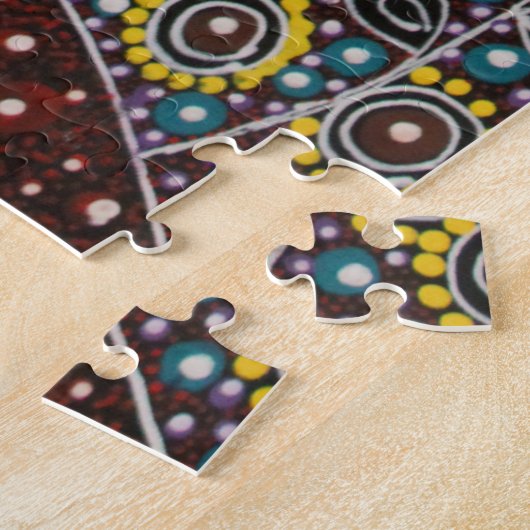 Drie zussen die dromen van Cindy Wallace Legpuzzel (Zijkant)