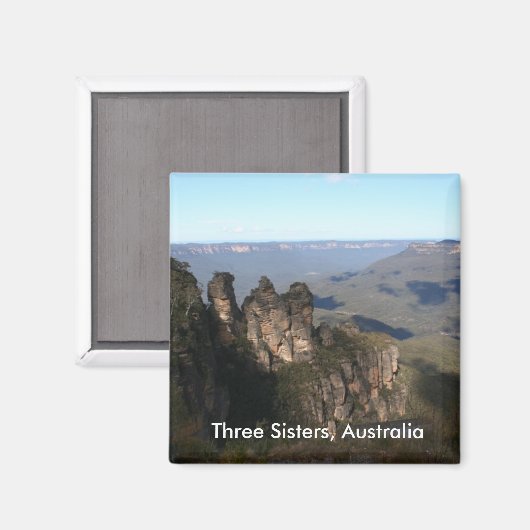 Drie Zussen Formatie, Australië, Magnet (Voorkant / Achterkant)