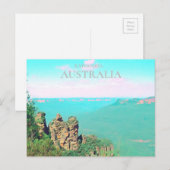 Drie zussen Katoomba schilderachtig Australië Briefkaart (Voorkant / Achterkant)