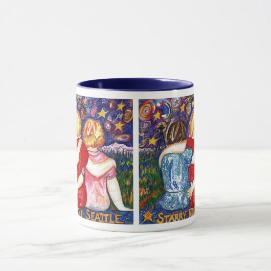 Drie zussen mok (Midden)