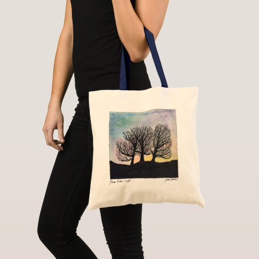 Drie zussen tote bag (Voorkant (product))