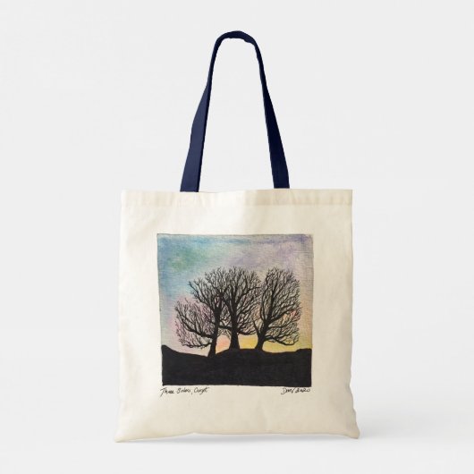 Drie zussen tote bag (Achterkant)