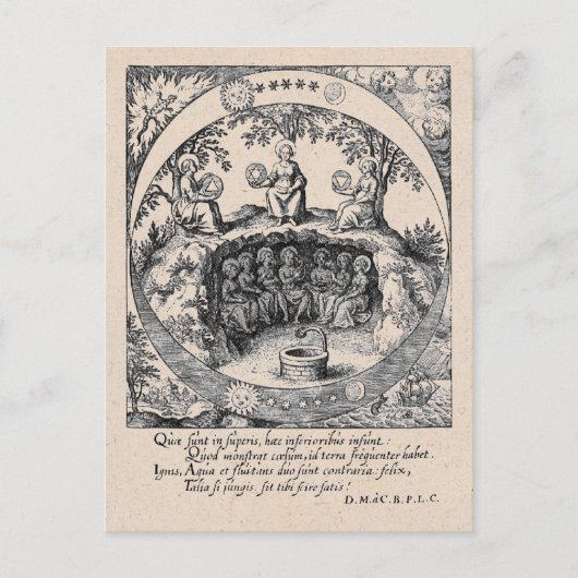 Drie zussen van Alchemy Briefkaart (Voorkant)